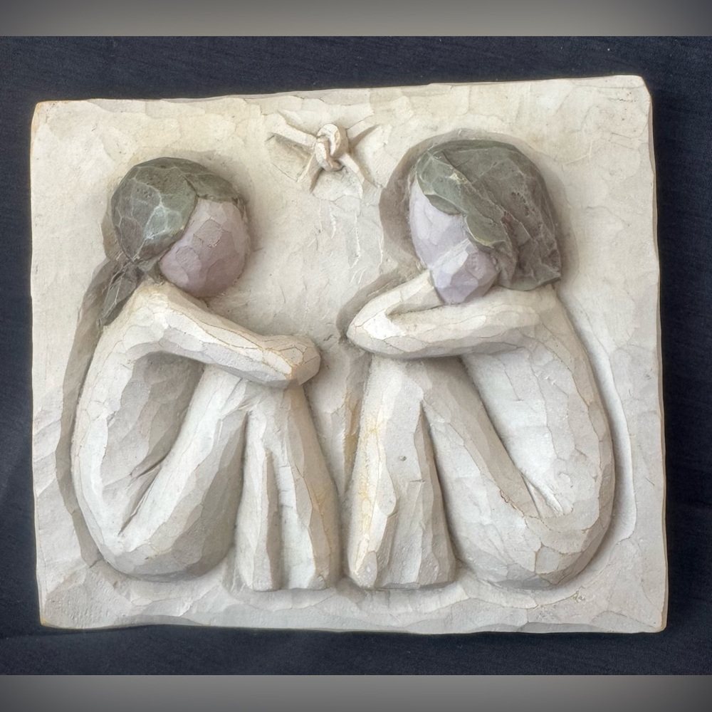 Willow Tree “Friendship “ resin plaque